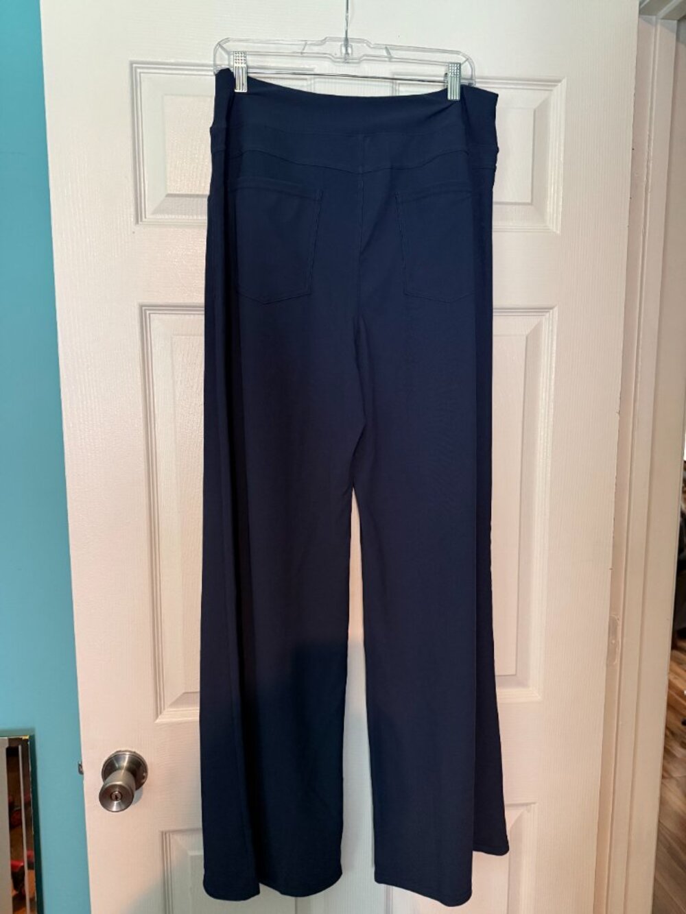 Blue Halara Navy Blue wide Lag Pants - Picture 5 of 6